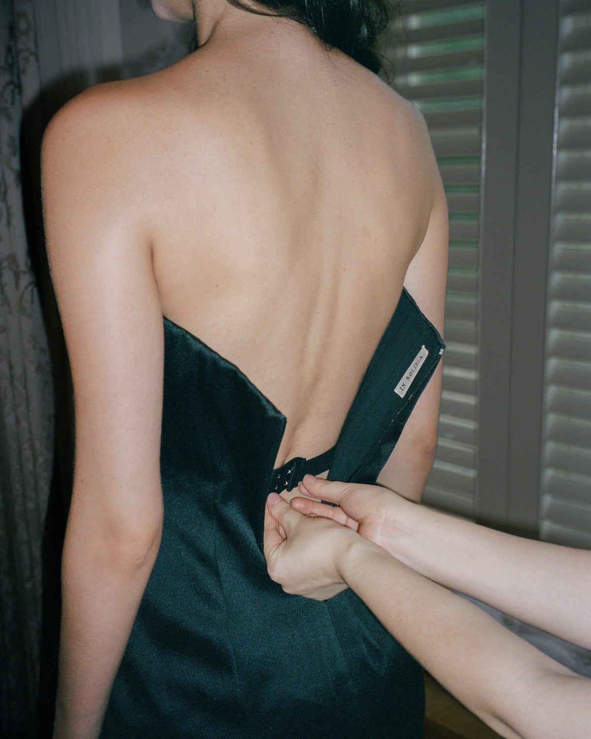 The Odile Dress — Noir