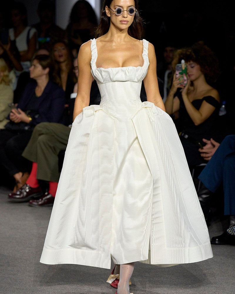 Irina Shayk, Andreas Kronthaler for Vivienne Westwood, Spring/Summer 2024.