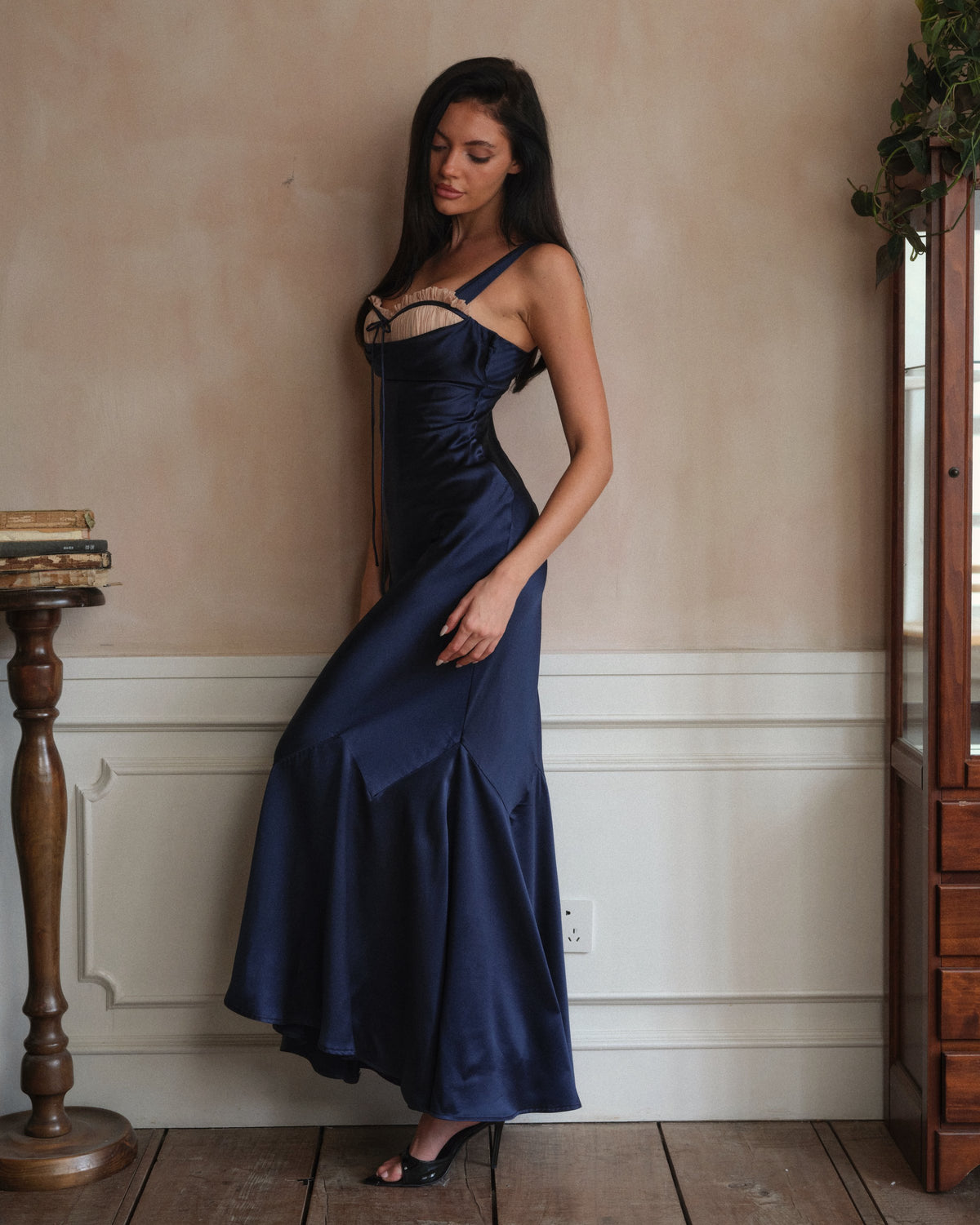 The Esmeralda Gown — Navy
